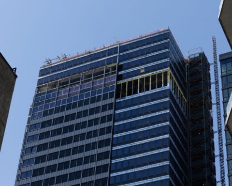 Midtown Manhattan high-rise stable after columns buckled, officials say