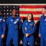 Artemis II astronauts reunite with their moonship 3 months after record-breaking flight