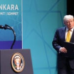 Fact check: Trump’s false claims at his NATO press conference