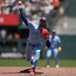 Blue Jays' Dylan Cease works 7 no-hit innings against Giants