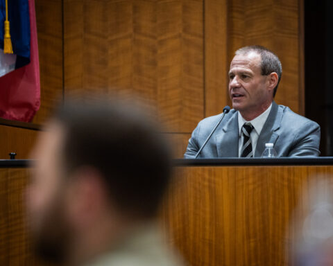 The Latest: Defense, prosecution argue at Kirk assassination hearing over evidence to be admitted