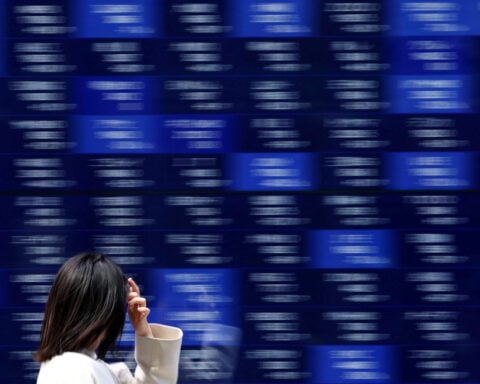Asian shares climb on chip rally, oil jumps as Gulf hostilities resume