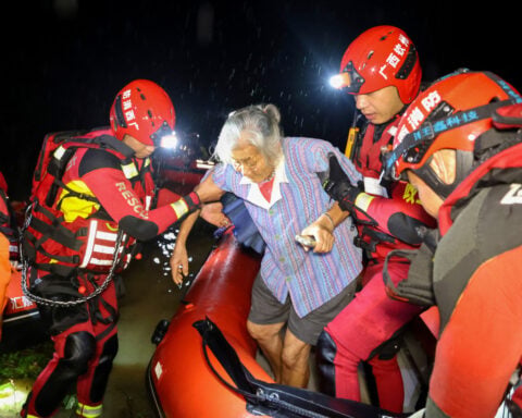 Flooding from days of heavy rain in southern China has killed 39 people