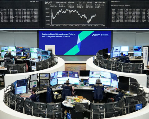 European shares gain as tech stocks rebound; Middle East in focus