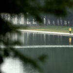 Former Olympian pleads not guilty in Reflecting Pool damage case after Trump alleged vandalism
