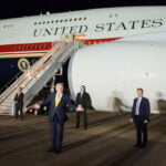 Security concerns prompted Trump to depart Turkey on older plane while sending Qatari-donated jet ahead, officials say