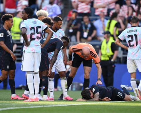 Soccer-Pulisic suffered fracture, bone bruise in US defeat by Belgium