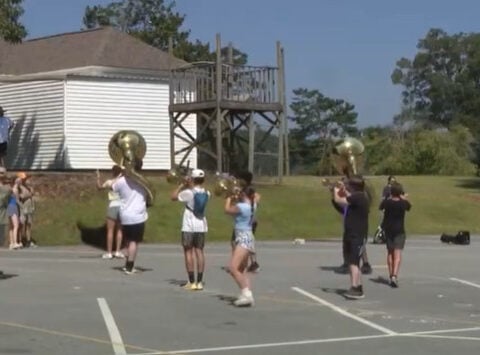 Community rallies around small but mighty marching band