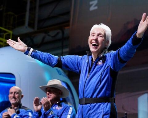 Wally Funk, aviation pioneer who was the oldest woman to travel into space, dies at 87
