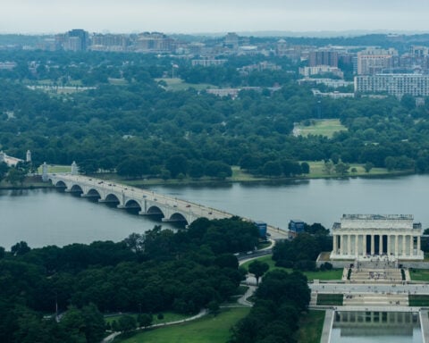 Trump's plan for a triumphal arch in DC wins early approval from a key federal agency