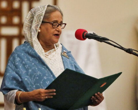 Bangladesh's Hasina plans December return with party colleagues to surrender