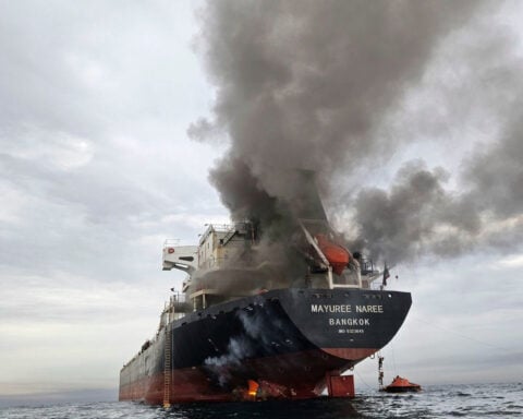 Seafarers attacked in the Strait of Hormuz sue shipping company in Thailand