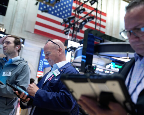 Wall Street trading is mixed, oil prices yo-yo after unclaimed attacks on Iran