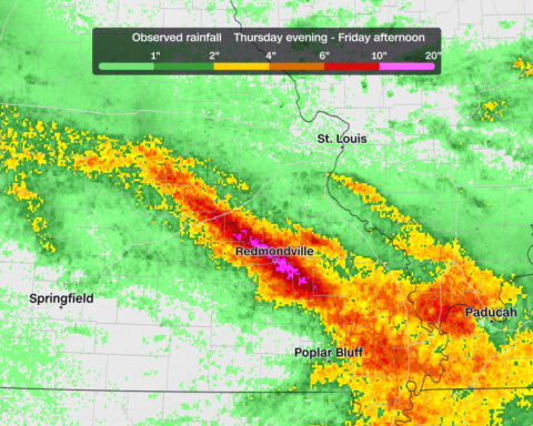 1 dead, hundreds rescued in southeastern Missouri as 1-in-1,000-year rainfall triggers catastrophic flooding