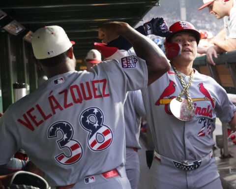 Cardinals agree to an 8-year, $112.5M extension with JJ Wetherholt, AP source says