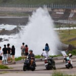 Thousands evacuated as Taiwan shuts down for Typhoon Bavi