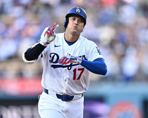 Dodgers star Shohei Ohtani to have left knee drained Sunday and will miss All-Star Game