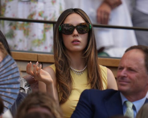 Princess Kate watches Wimbledon women's final in Royal Box with Jodie Foster and Olympian Eileen Gu