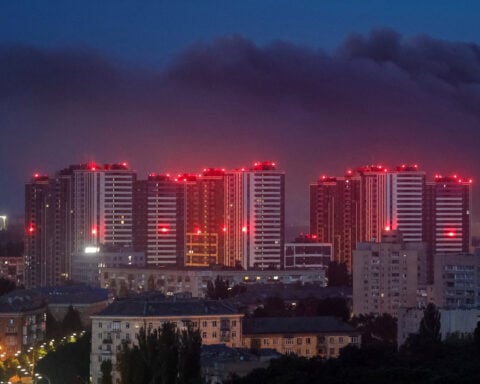 Russian strikes kill eight, wound dozens, Ukraine's Zelenskiy seeks faster weapons deliveries