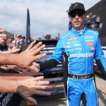 Reddick is hoping to regain momentum in Atlanta after losing his NASCAR Cup Series lead to Hamlin