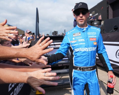 Reddick is hoping to regain momentum in Atlanta after losing his NASCAR Cup Series lead to Hamlin