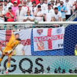 England and Norway tied 1-1 at halftime of World Cup quarterfinal