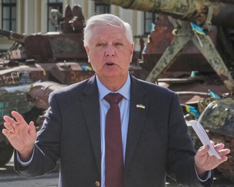 Lindsey Graham draws tributes for his support of Ukraine, trans-Atlantic ties and Israel