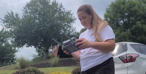 Emotional video shows owner finding paralyzed dog spooked by fireworks in ravine