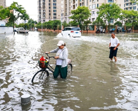 Typhoon Bavi weakens but still brings strong winds and rain to China