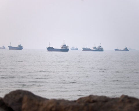 US strikes Iran again as it tries to limit attacks on ships on the Strait of Hormuz