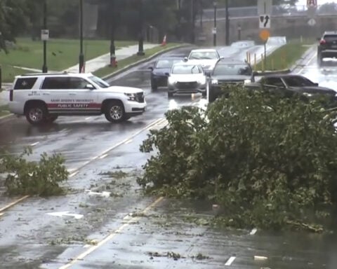 Philadelphia area digs out from damage left by a severe series of microburst storms
