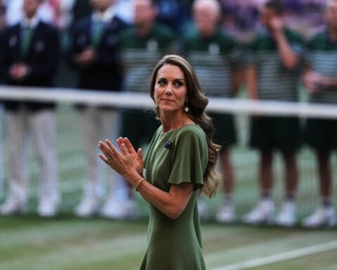 Prince William and wife Kate share a moment with Jannik Sinner after his Wimbledon victory