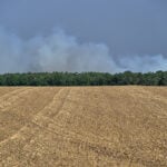 Fire in Fontainebleau forest near Paris triggers evacuations, disrupts trains and highway