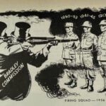 VFW cartoon showing veterans facing a firing squad sparks calls for an investigation