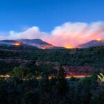 Crash of an aircraft helping to fight a Colorado wildfire leaves the pilot dead