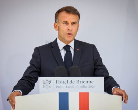 Macron calls go-it-alone defence strategies in Europe an 'absurdity'