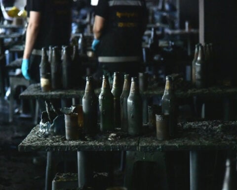 People killed in Bangkok music bar fire were found trapped in windowless bathrooms