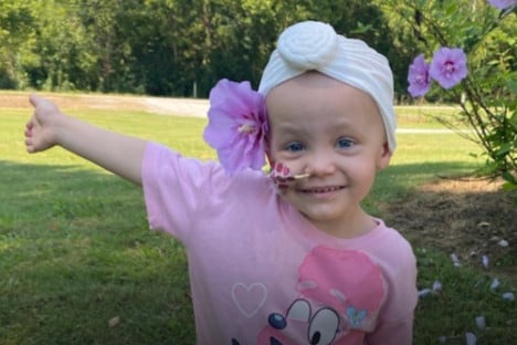Kentucky community rallies behind 6-year-old girl battling rare brain tumor with 5K run