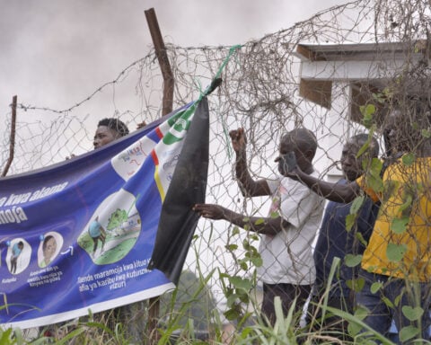 Dozens at an Ebola treatment center in Congo strike over unpaid salaries and bonuses
