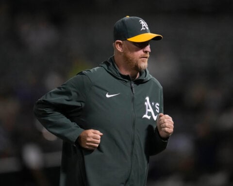 Struggling Athletics dismiss pitching coach Scott Emerson following 9th straight loss entering break