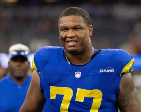 Rams left tackle Jackson assigned to pre-filing diversion and can avoid domestic violence charge