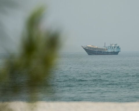 Trump says no one should be able to charge a fee for the Strait of Hormuz