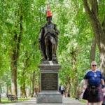 Scottish traffic cone gets dignitary's welcome in Boston after World Cup friendship