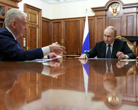 Moscow mayor says 340 Ukrainian drones sent towards the capital, most downed