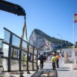Gibraltar ushers in a new era as British territory's border fence with Spain is removed