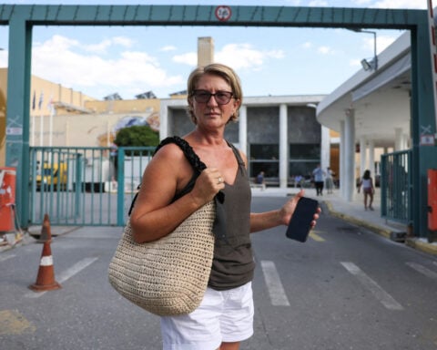 Wife of Ryanair passenger partially sucked out of plane window recalls incident
