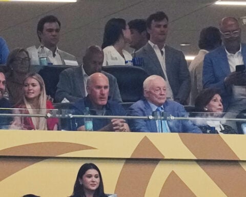 World Cup absence of Jerry Jones at the home of his Dallas Cowboys finally ends in semifinals
