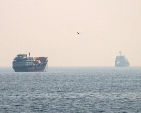 Iran-linked vessels pass through Hormuz ahead of US blockade