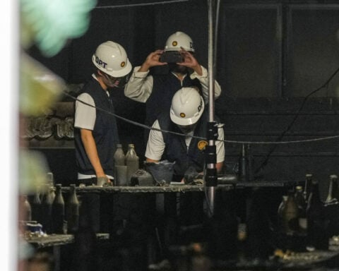 Death toll in Thai pub fire rises to 32, officials say, with dozens still in hospital