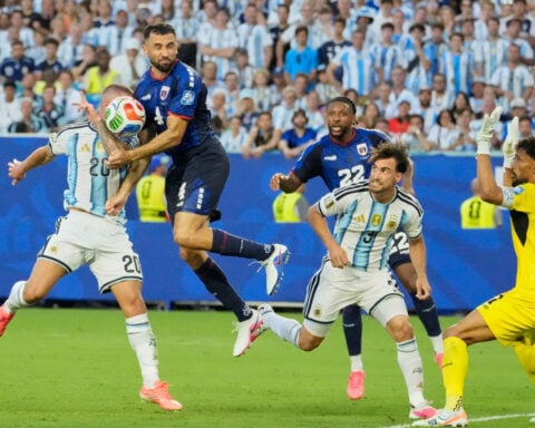 World Cup star Lopes returns to Champions League action captaining Shamrock Rovers to win